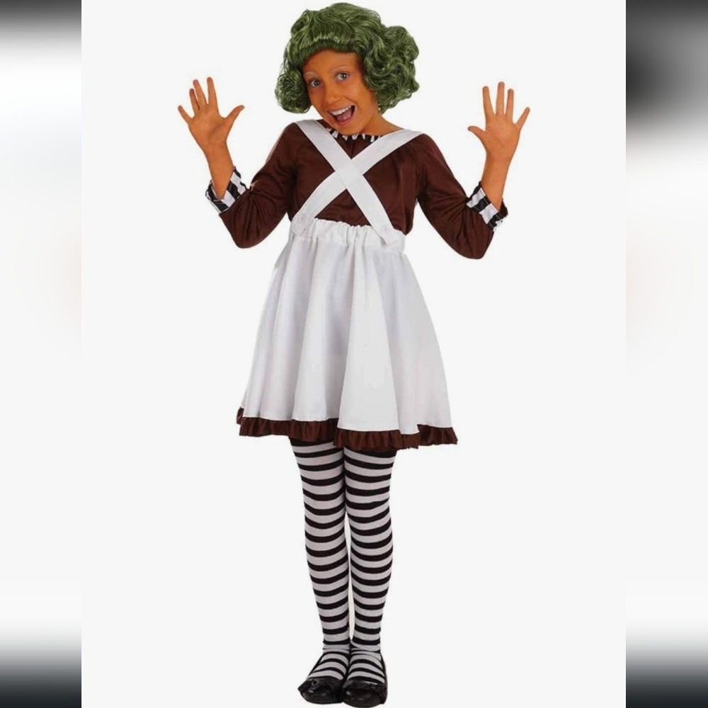 fun shack Chocolate Factory Worker Costume Size Small